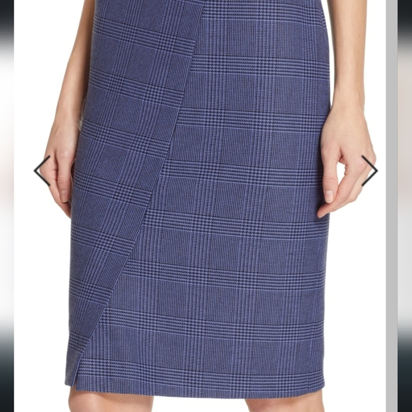 BOSS Dechesta Glen Plaid Sheath Dress - Picture 3 of 10